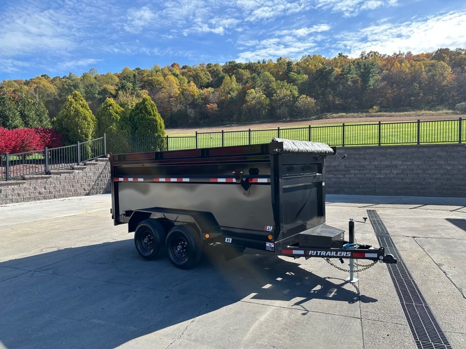 New PJ Trailers 12' Medium Duty Dump (D3) - 48" Sides