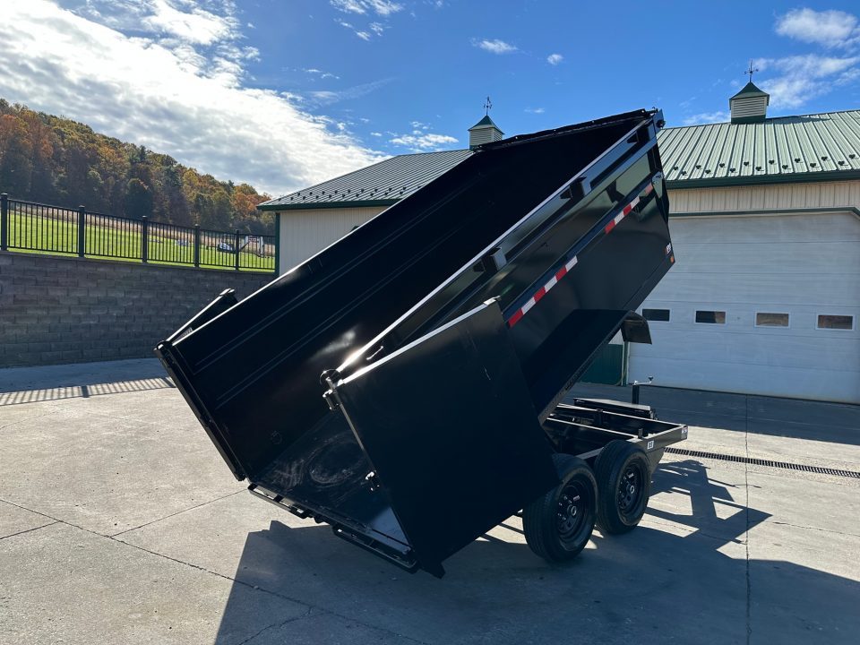 New PJ Trailers 12' Medium Duty Dump (D3) - 48" Sides