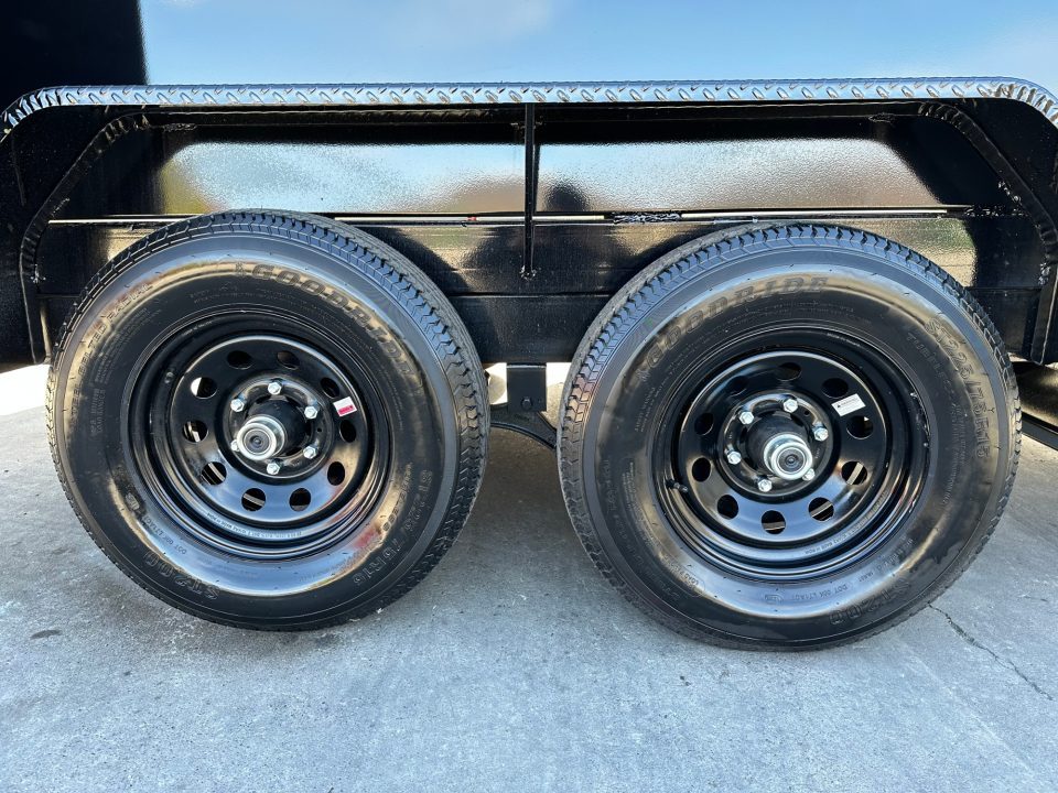 New PJ Trailers 12' Medium Duty Dump (D3) - 48" Sides