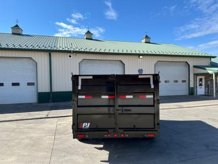 New PJ Trailers 12' Medium Duty Dump (D3) - 48" Sides