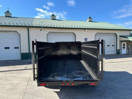 New PJ Trailers 12' Medium Duty Dump (D3) - 48" Sides