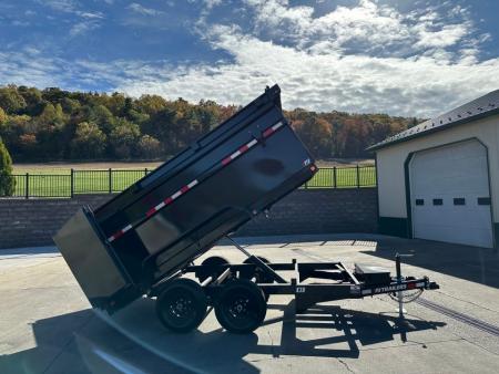 New PJ Trailers 12' Medium Duty Dump (D3) - 48" Sides