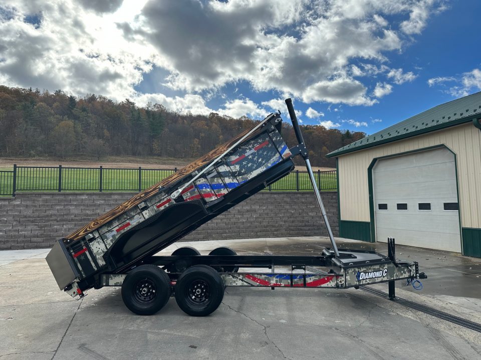 New Diamond C 14' LPT207 Dump - Pacesetter Edition - Special Ops Dirty Graphix