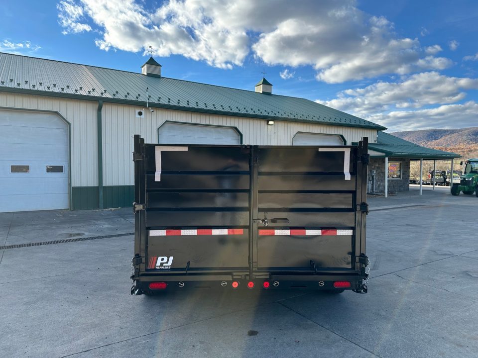 New PJ Trailers 14' Low-Pro Telescopic Dump (DT1) - 48" Sides - VOYAGER PACKAGE