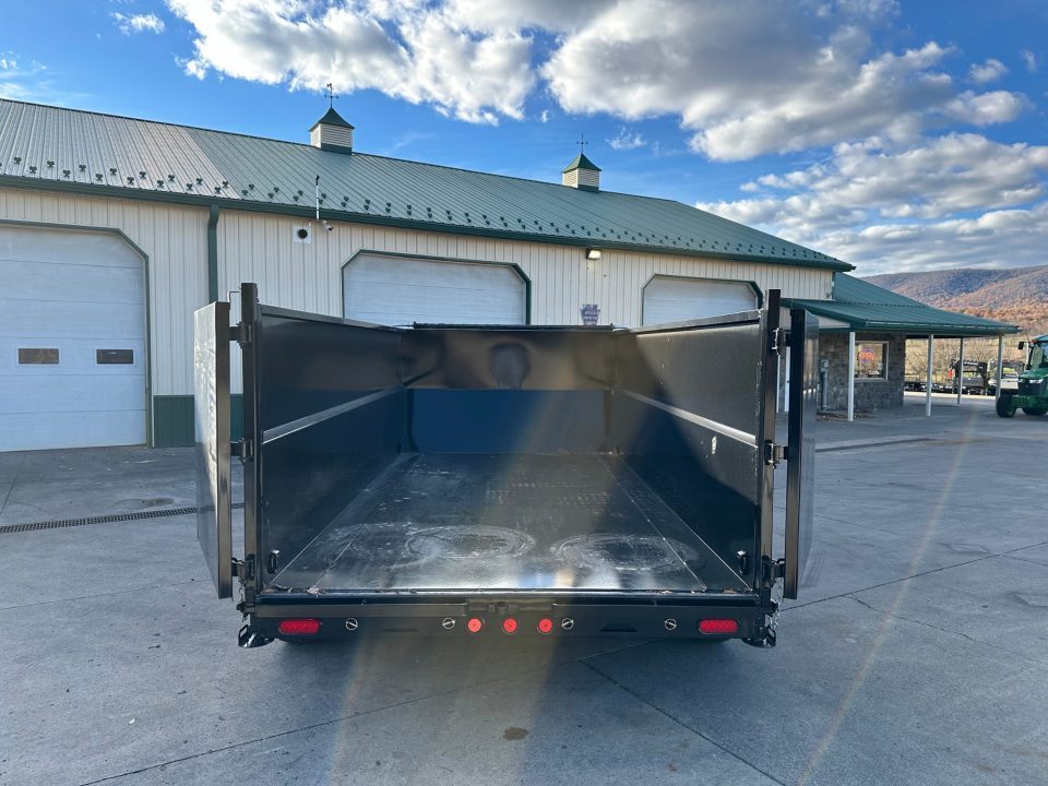 New PJ Trailers 14' Low-Pro Telescopic Dump (DT1) - 48" Sides - VOYAGER PACKAGE