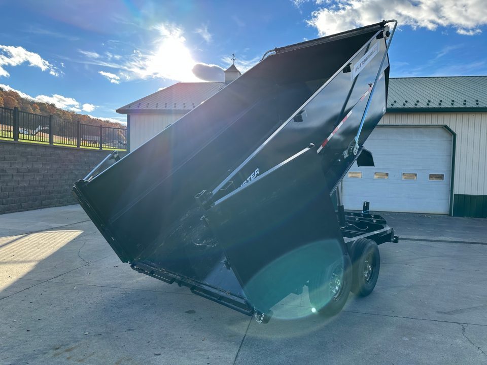New PJ Trailers 14' Low-Pro Telescopic Dump (DT1) - 48" Sides - VOYAGER PACKAGE