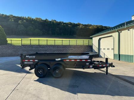 New PJ Trailers 14' Low-Pro Telescopic Dump (DT) - VOYAGER Package
