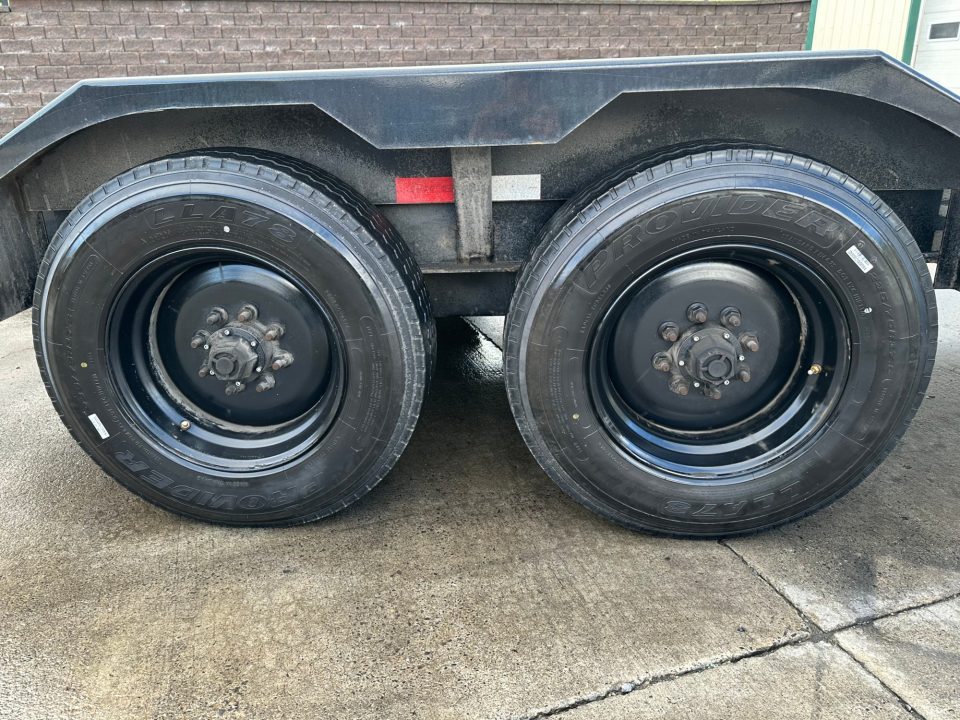 Used 2024 Rice Trailers 24' Equipment Trailer -