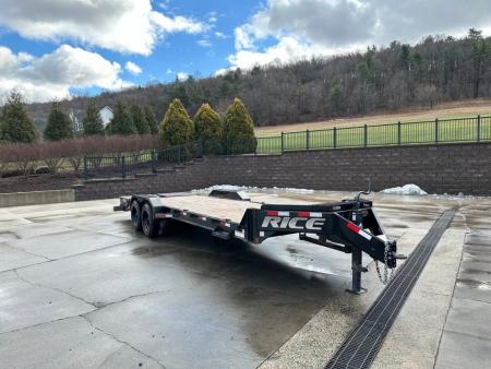 Used 2024 Rice Trailers 24' Equipment Trailer -
