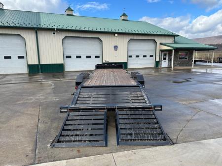 Used 2024 Rice Trailers 24' Equipment Trailer -