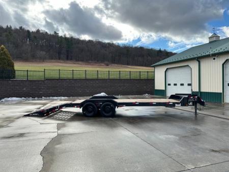Used 2024 Rice Trailers 24' Equipment Trailer -