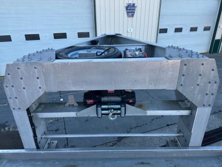 Used 2019 EBY Trailers GN16K Gooseneck w/Max Ramps & Winch