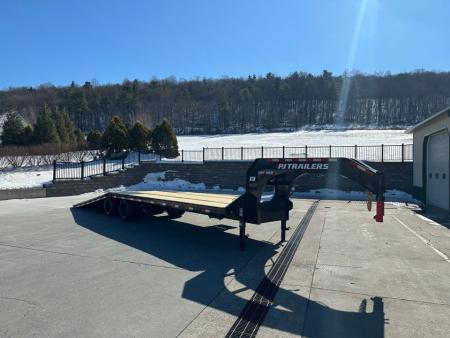 New PJ 32' Voyager Hydraulic Dovetail Gooseneck (LY)