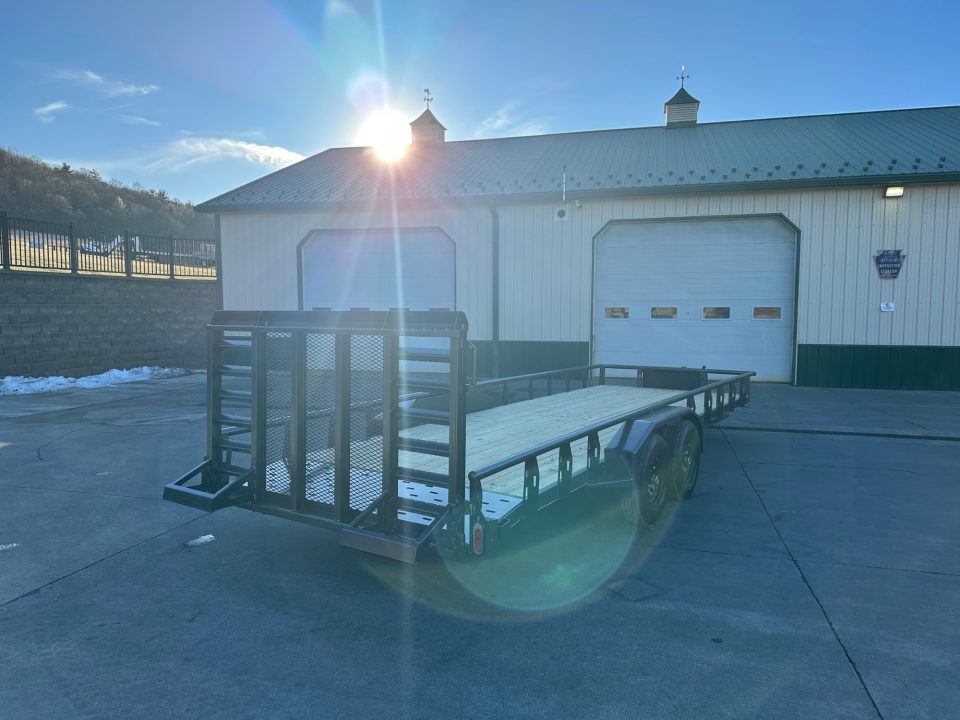 New Diamond C 20' HD Tandem Axle Utility - 6,000 lb. Axles