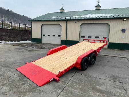 New PJ Trailers 20' Hydraulic Quick Tilt 20'