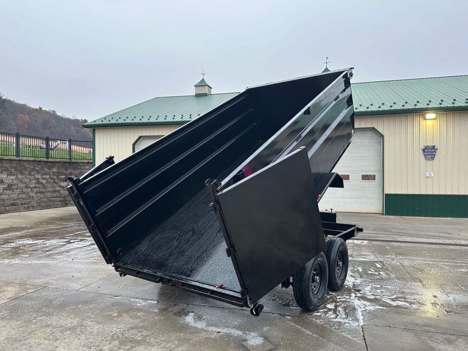 New PJ Trailers 14' Dump (D7) - 48" Sides - QUEST Series