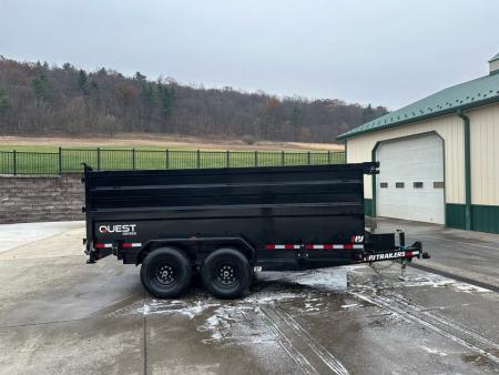 New PJ Trailers 14' Dump (D7) - 48" Sides - QUEST Series
