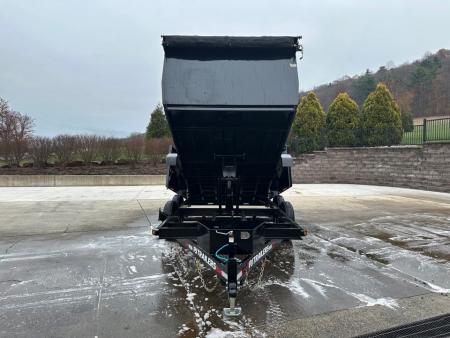 New PJ Trailers 14' Dump (D7) - 48" Sides - QUEST Series