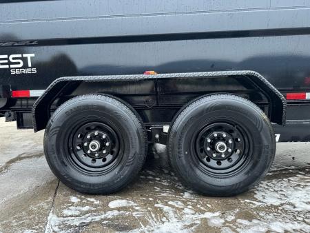 New PJ Trailers 14' Dump (D7) - 48" Sides - QUEST Series