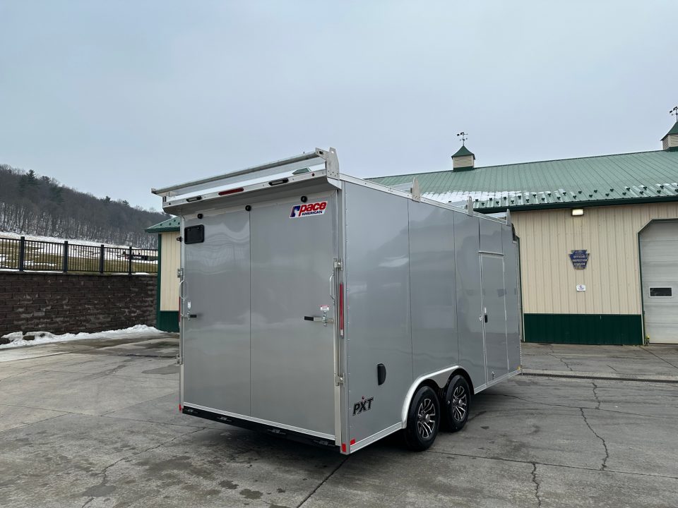 New Pace American 8.5'X16' Contractor Grade Rear Ramp Door (PXT)