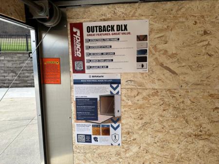 New Pace American 5'X8' Rear Ramp Door (Outback)