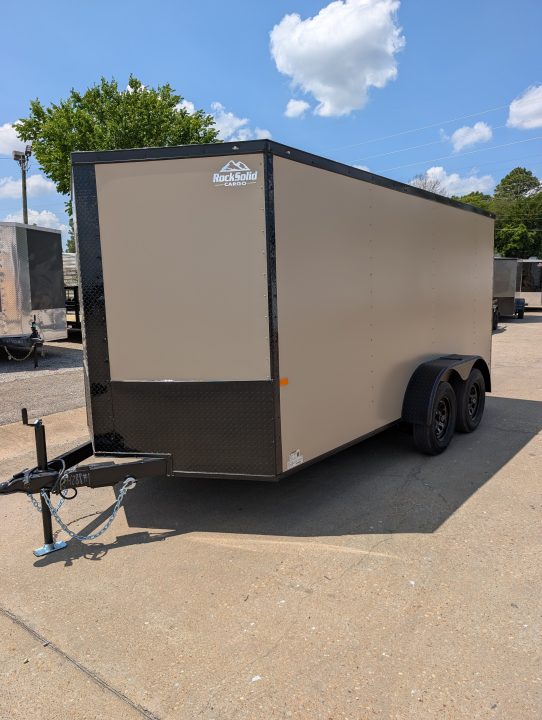 New 2026 Rock Solid Cargo RS7 x 14 Tandem 3.5k Axle Cargo / Enclosed Trailer