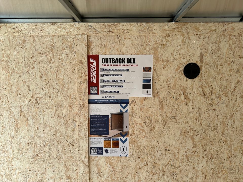 New Pace American 6'X10' Rear Ramp Door (Outback)