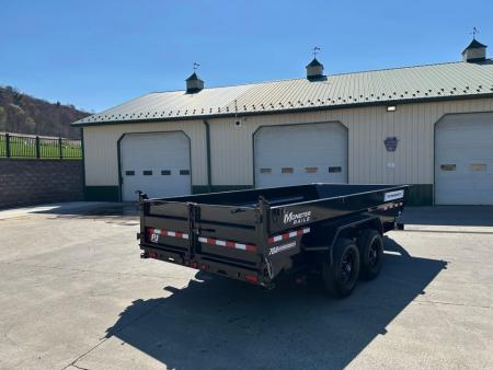 New PJ Trailers DT1 16' Low Pro Telescopic Dump
