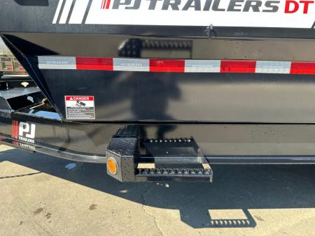 New PJ Trailers DT1 16' Low Pro Telescopic Dump