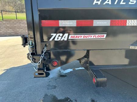 New PJ Trailers DT1 16' Low Pro Telescopic Dump