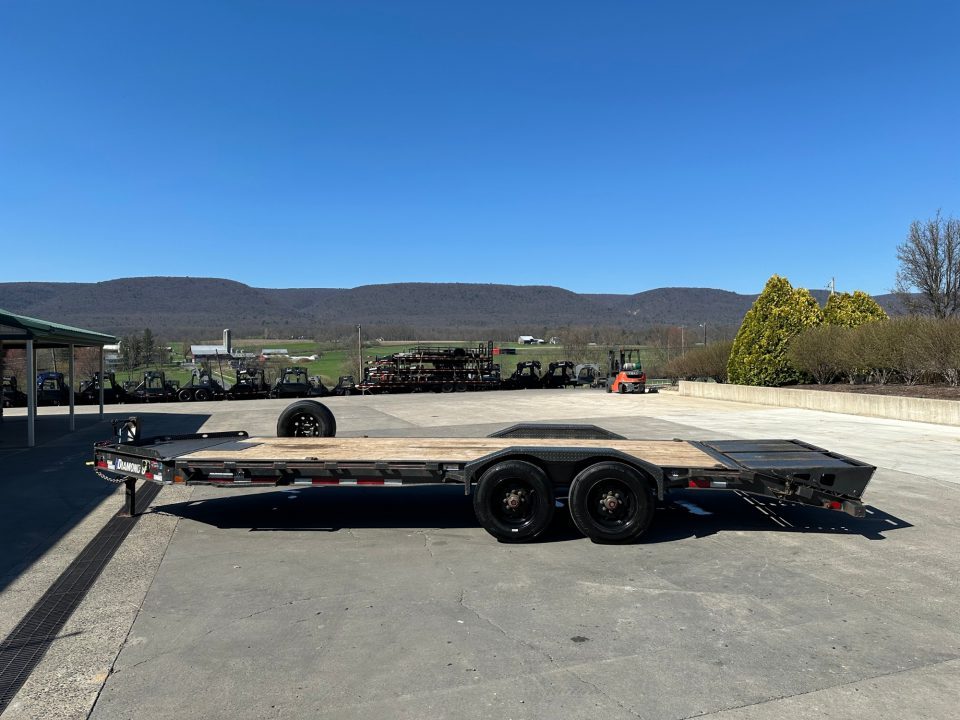 Used 2021 Diamond C Trailers 22' LPX210 - Max Ramps