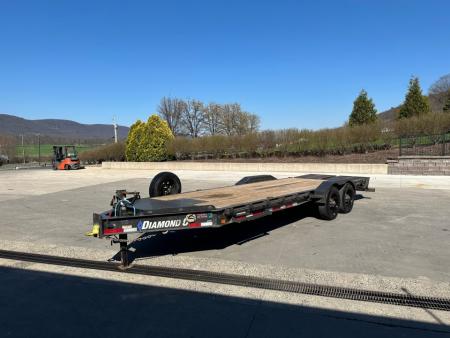 Used 2021 Diamond C Trailers 22' LPX210 - Max Ramps