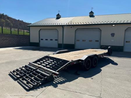 Used 2021 Diamond C Trailers 22' LPX210 - Max Ramps