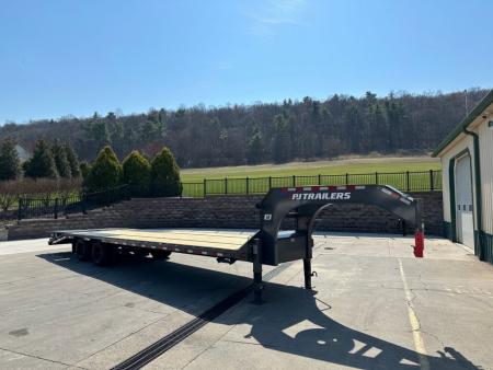 New PJ 32' Low-Pro Flatdeck With Duals (LD) - Monster Ramps