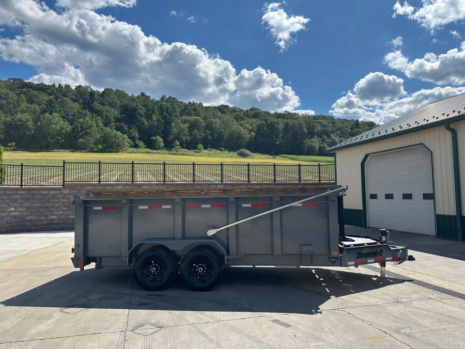 New Diamond C 16' LPT207 Dump - 44" Tall Sides
