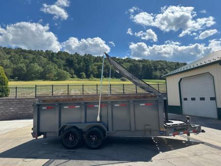 New Diamond C 16' LPT207 Dump - 44" Tall Sides