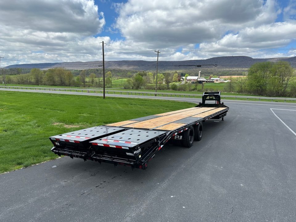 New PJ 40' Low-Pro Flatdeck With Duals (LD) - Monster Ramps