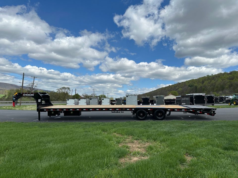 New PJ 40' Low-Pro Flatdeck With Duals (LD) - Monster Ramps