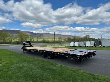 New PJ 40' Low-Pro Flatdeck With Duals (LD) - Monster Ramps
