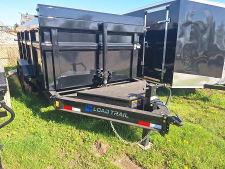 New 2026 Load Trail 83x14 Telescopic Dump Trailer W/48" Sides