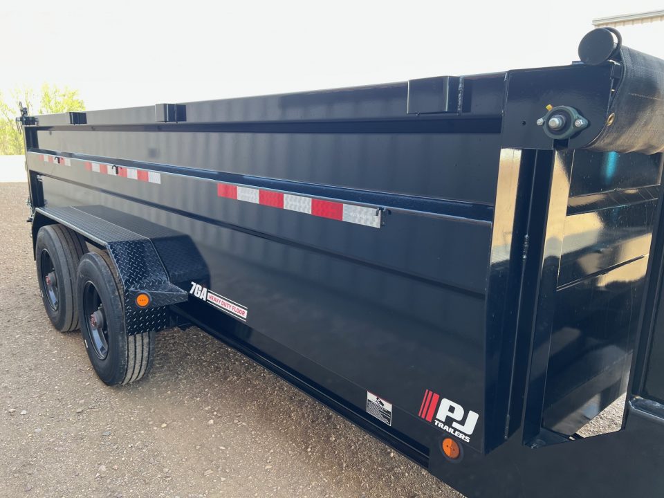 New 2026 PJ Trailers 16' Gooseneck DE 10K's Dump Trailer