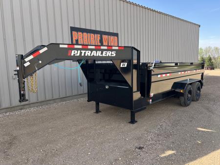 New 2026 PJ Trailers 16' Gooseneck DE 10K's Dump Trailer