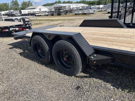 New 2026 Liberty 83 IN X 22 FT TILT EQUIPMENT TRAILER 17500 GVWR