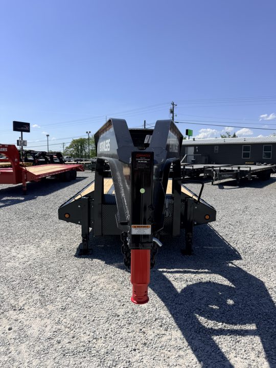 New 2026 PJ Trailers 102X26 GOOSENECK 25K GVWR (MEGA RAMPS) Flatbed Trailer