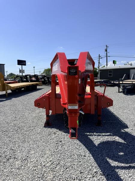 New 2026 PJ Trailers 102X30 GOOSENECK 25K GVWR (MEGA RAMPS) Flatbed Trailer