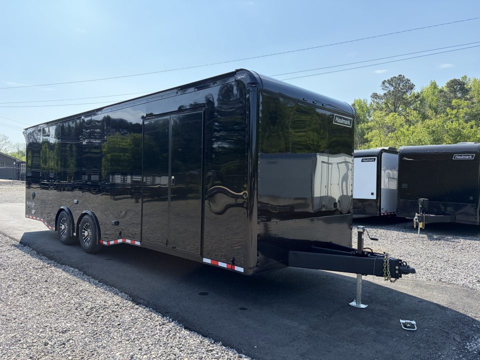 New 2026 Haulmark 28 EDGE Enclosed Race Trailer With Sportsman Plus Package, 14K GVWR