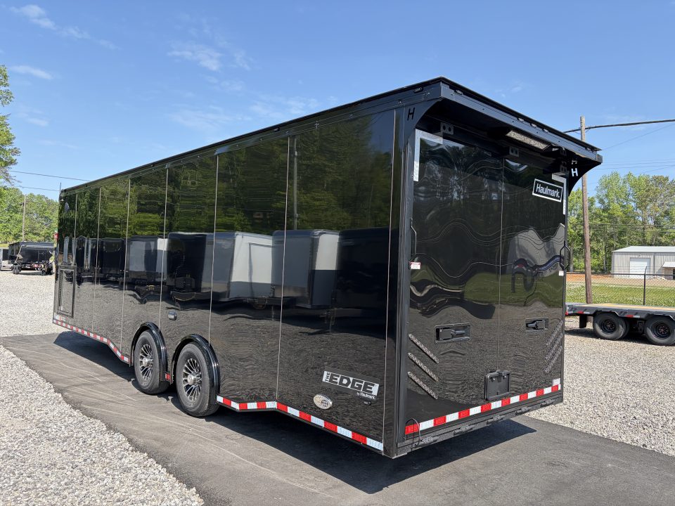 New 2026 Haulmark 28 EDGE Enclosed Race Trailer With Sportsman Plus Package, 14K GVWR