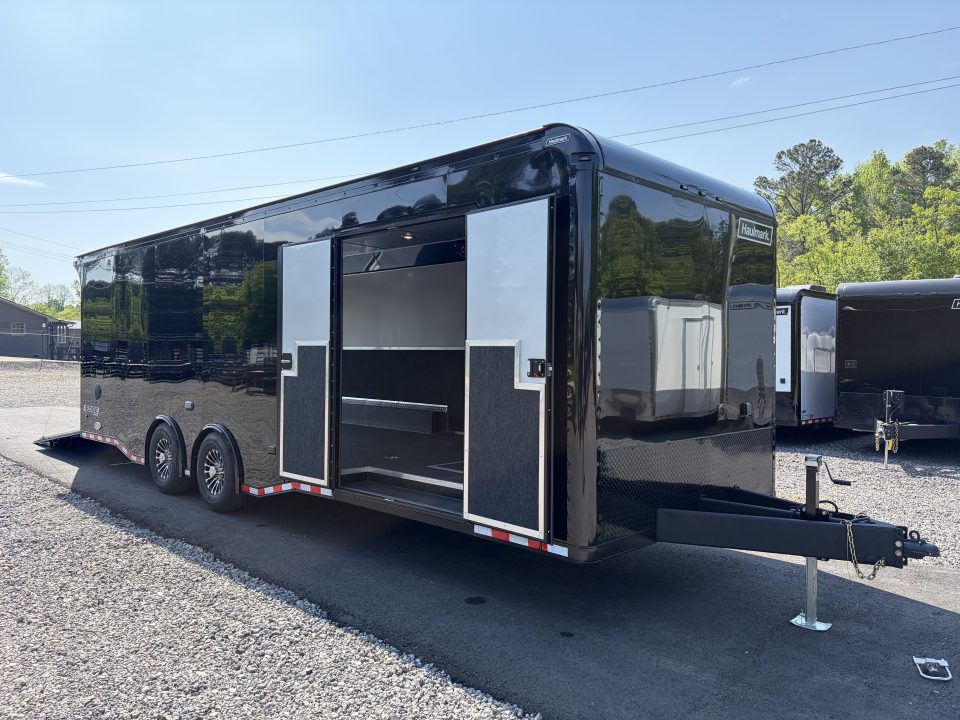 New 2026 Haulmark 28 EDGE Enclosed Race Trailer With Sportsman Plus Package, 14K GVWR