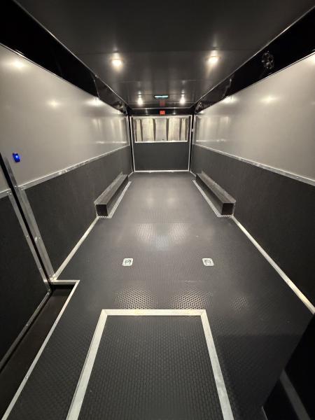 New 2026 Haulmark 28 EDGE Enclosed Race Trailer With Sportsman Plus Package, 14K GVWR