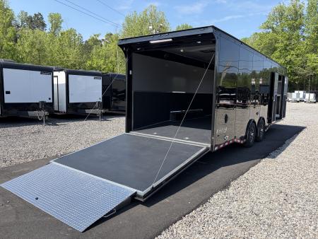 New 2026 Haulmark 28 EDGE Enclosed Race Trailer With Sportsman Plus Package, 14K GVWR